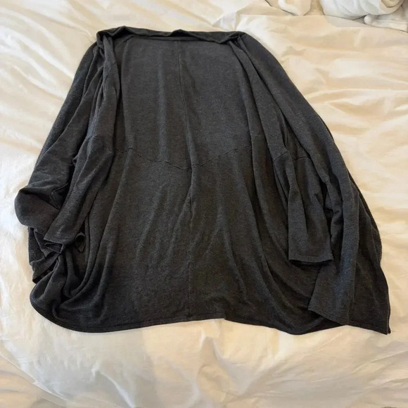 Beyond Yoga Soft Modal Cardigan Heathered Grey Size M - Picture 5 of 6